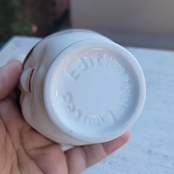 1996 Vintage Baileys Winking Mr & Mrs YUM Creamer & Sugar Dish - Picture 10 of 11